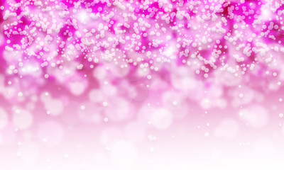 Obraz na płótnie Canvas Pink and white glitter sparkle on white background