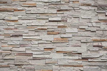 Wall murals Stones pattern of decorative stone wall background