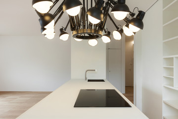 Architecture, domestic kitchen view