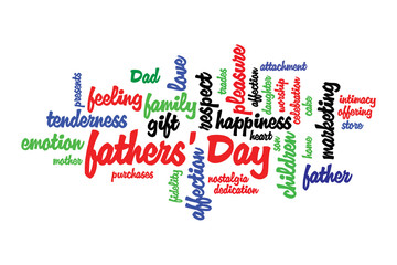 WEB ART DESIGN Tag cloud FATHER4S DAY FATHER DAD 020
