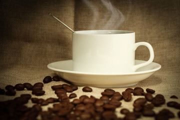 Hot coffee