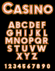 Retro Casino Font