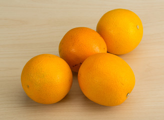 Fresh juicy oranges