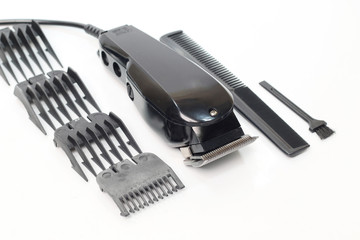 hair clipper isolated on white background