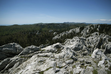 view from bijele stijene peak