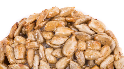 Sunflower seeds in syrup.