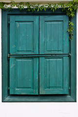 Obraz na płótnie Canvas Wooden shutters