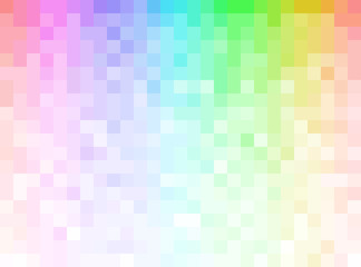 Rainbow square background