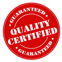 Quality Certified-stamp