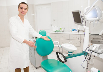 Dentist welcomes patients