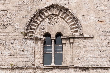 Erice, particolare finestra