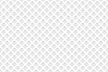 Seamless grey abstract ornament