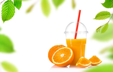 Fresh orange juice