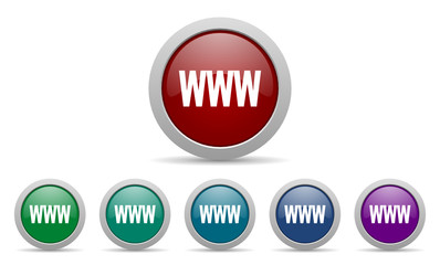 www vector icon set