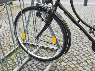 Fototapeta na wymiar Fahrradständer