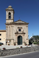 Fototapeta na wymiar Santuario della Madonna di Gulfi, Chiaramonte Gulfi - Ragusa