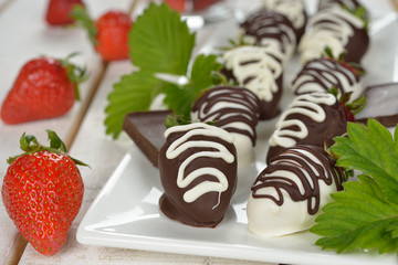 Chocolate covered strawberries