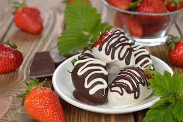 Chocolate covered strawberries