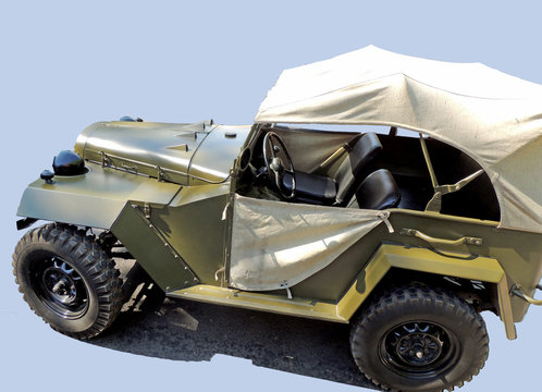 Soviet World War II all-wheel-drive vehicle GAZ-67