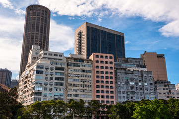 Fototapeta premium Commercial and Residential Buildings of Rio de Janeiro