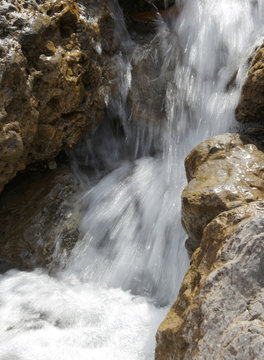 pure fresh water in mountain Brook