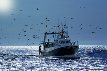 Fototapeta premium Fisherboat