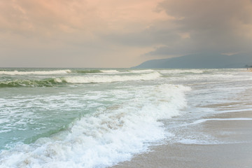 Landscape tropical ocean beach