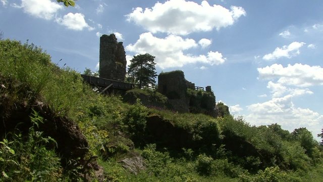 Castle ruins Zubstejn