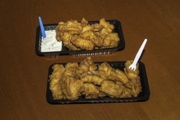 Kibbeling traditional dutch snack