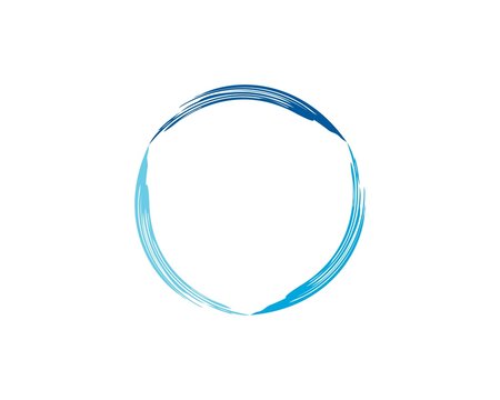 abstract signal circle 1 logo icon