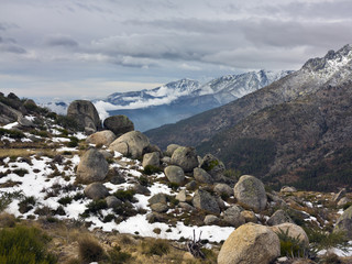 Sierra de Gredos desde el Puerto del Arenal