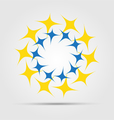 Originally created business icon