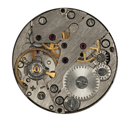 Watch mechanism isolated