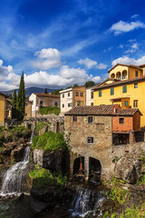 The medieval town of Loro Ciuffenna