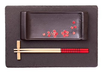 Oriental style flatware isolated © Yingko