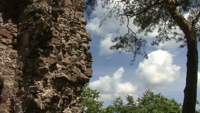 Castle ruins Zubstejn 