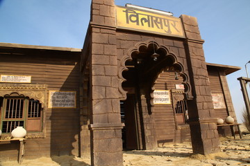 Desert Train station of Rajasthan
