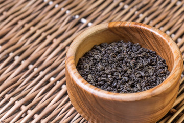 Tea in bowl