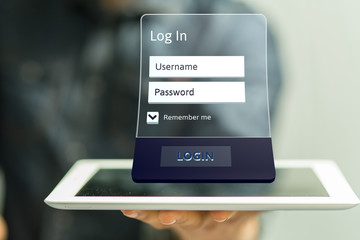 login