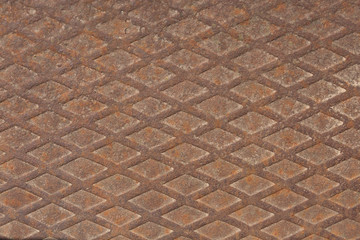 Rusted metal pattern background