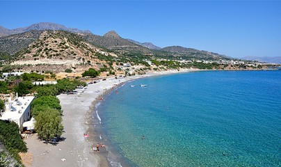 Fototapeta premium mountains and coast, Crete, Greece, Europe