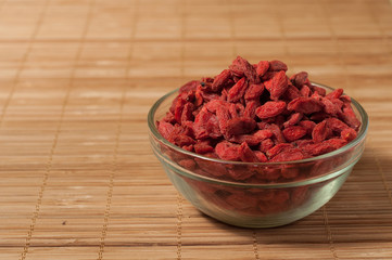 goji berries Chinese wolfberry (Lycium barbarum)