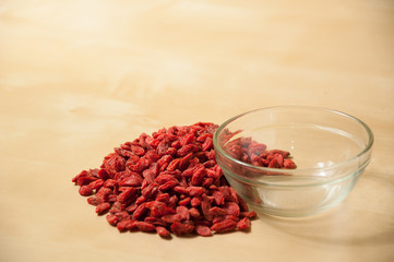 goji berries Chinese wolfberry (Lycium barbarum)
