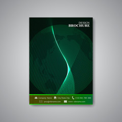 Modern abstract template layout brochure, magazine, flyer, cover