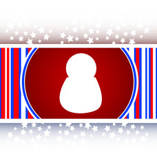 Male signs. web icon button isolated on white vector