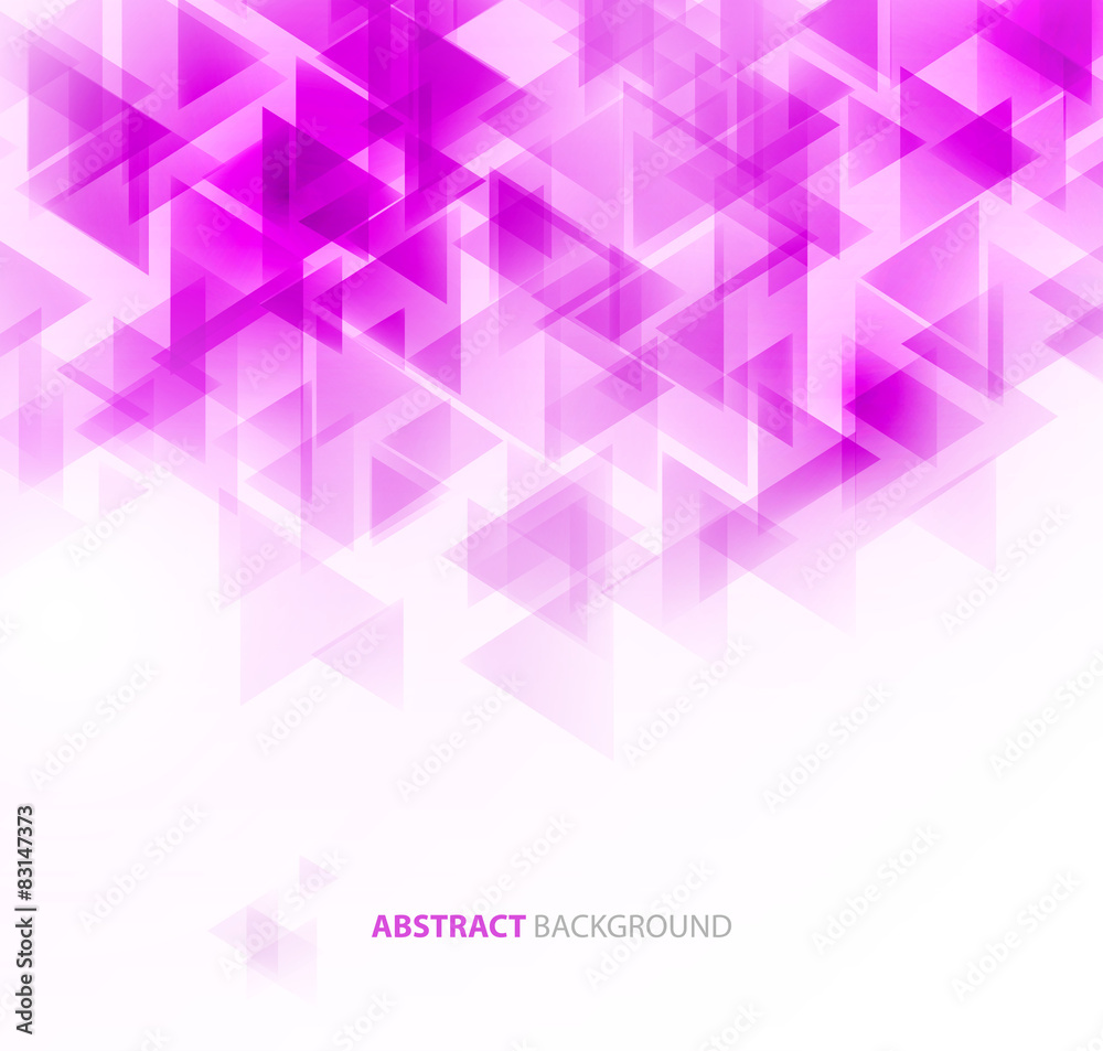 Poster violet shiny technical background. vector