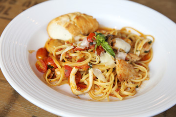 Seafood Linguine