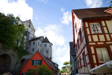 Obraz premium Altes Schloss - Meersburg - Bodensee 