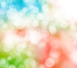 abstract bokeh background