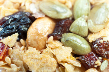 Homemade granola bars